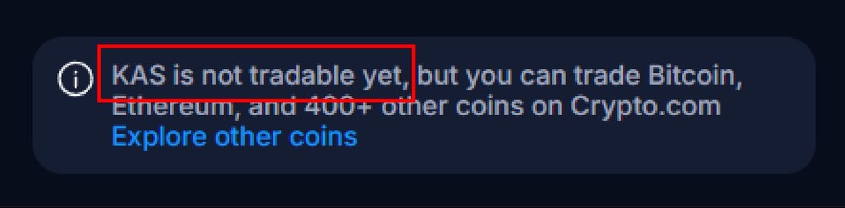 Imagine <a href="/cryptocom/">Crypto.com</a> listing $KAS …
Would that be the trigger for a major KAS bull run? 🤔