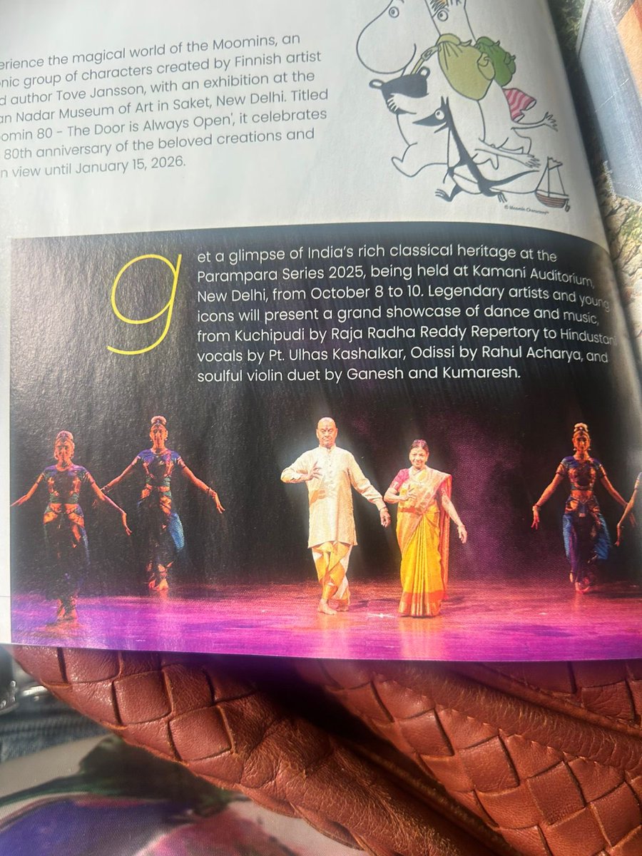 Wonderful Parampara Series coverage in Go Airlines inflight magazine.

Did you book your tickets? Hurry Up and Book before they get exhausted.
in.bookmyshow.com/events/parampa…
.

#Dance #music #concert  #Performance #festival #Delhi #Noida #Gurugram #ParamparaSeries #NatyaTarangini