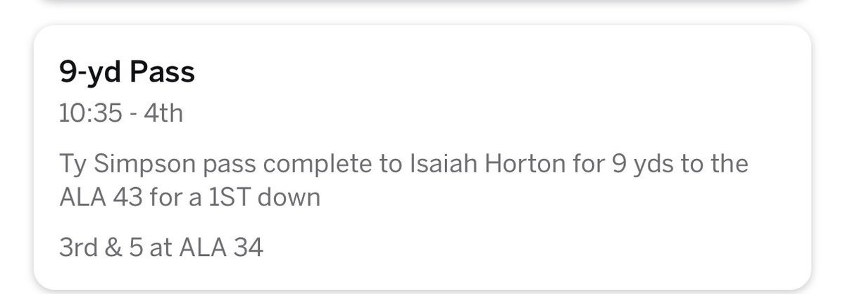 TalkinTusc's tweet photo. @qb_country @YouTube This 4th qtr conversion was the play of the game, IMO. The development of Ty and the faith the staff has in him, has been so fun to watch unfold. https://t.co/VTYI0svwdq