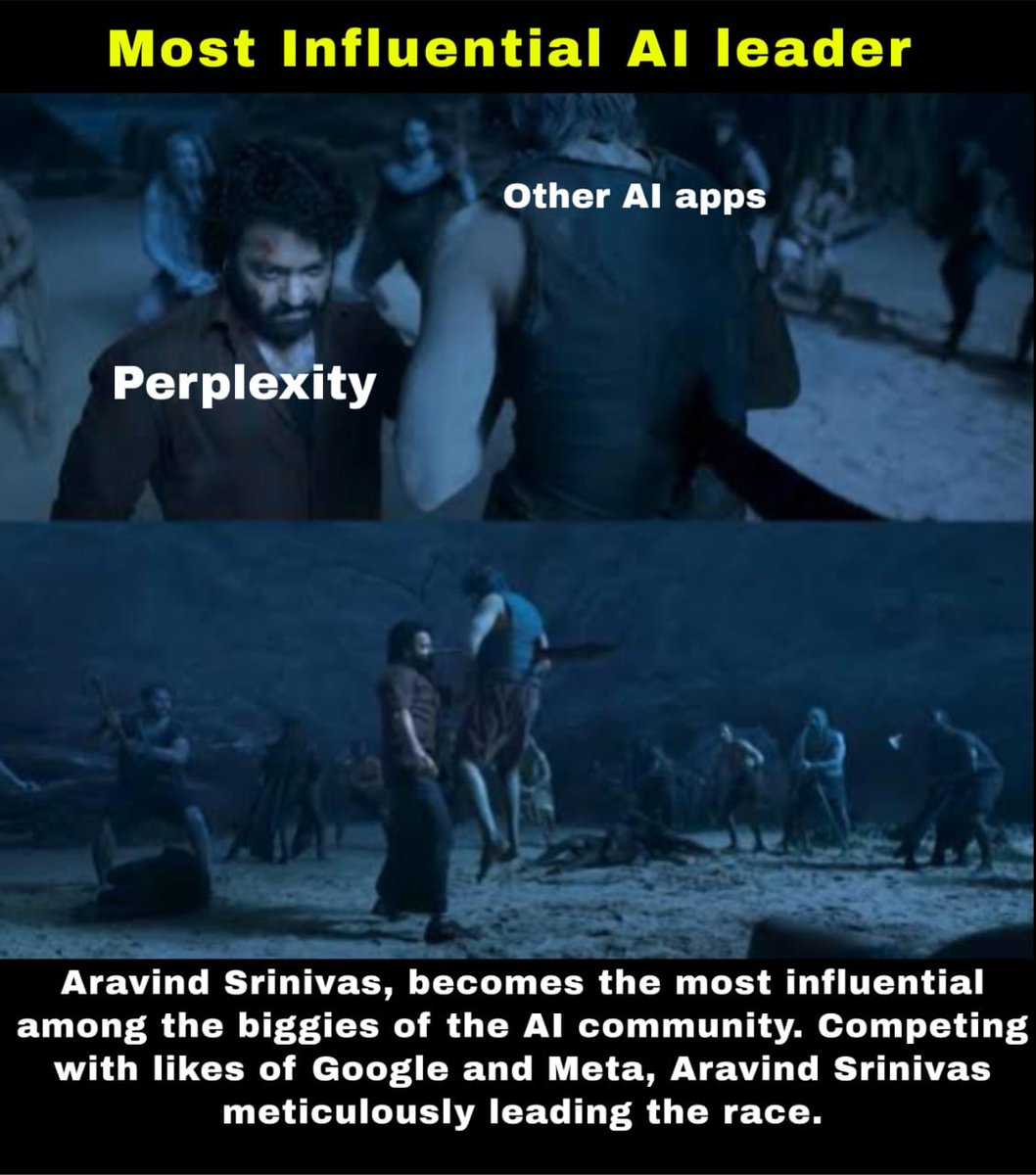 PradeeP_NTR999's tweet image. Other AI apps to perplexity AI🐐

#AravindSrinivas #PerplexityAI