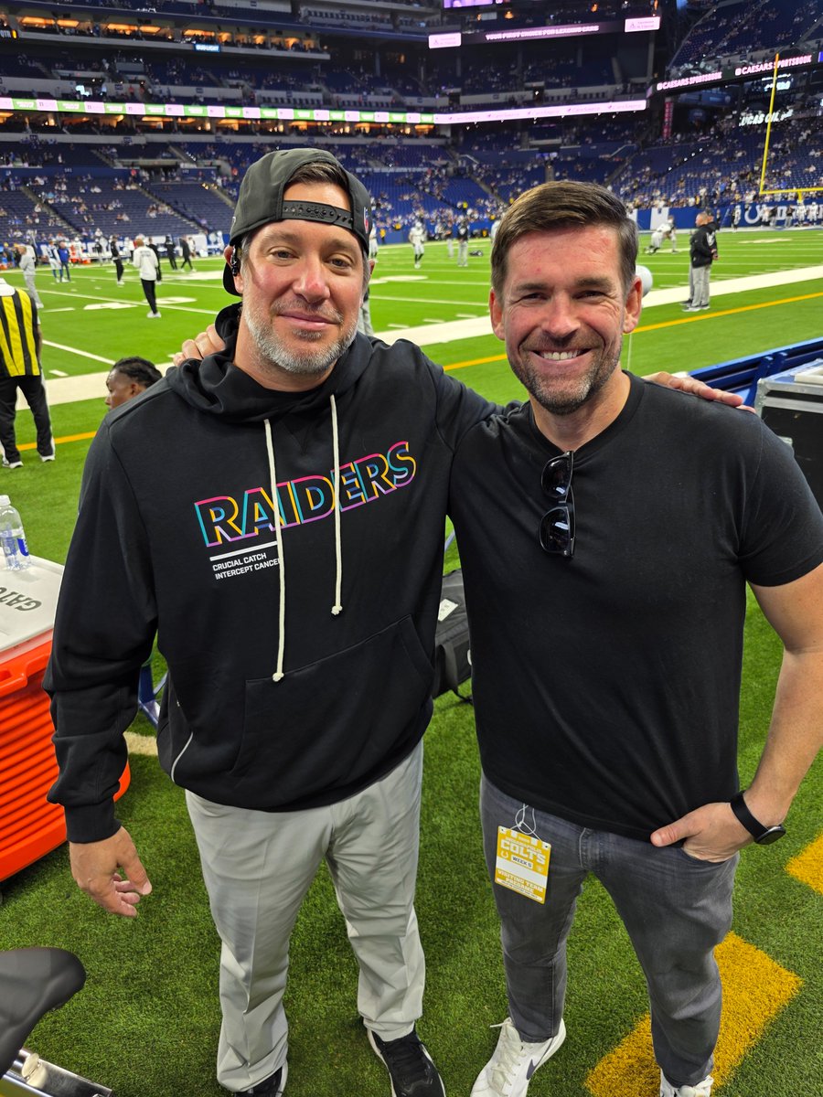 Just a couple <a href="/ESU_Football/">ESU Football</a> dudes at a game! <a href="/Raiders/">Las Vegas Raiders</a> vs <a href="/Colts/">Indianapolis Colts</a> <a href="/Jimterwilliger/">Jimmy Terwilliger</a> @esu