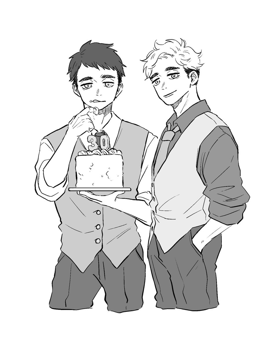 大遅刻おめでとう🦊🦊
(30)は震える
大人になったね〜！
いつまでも健やかであれ