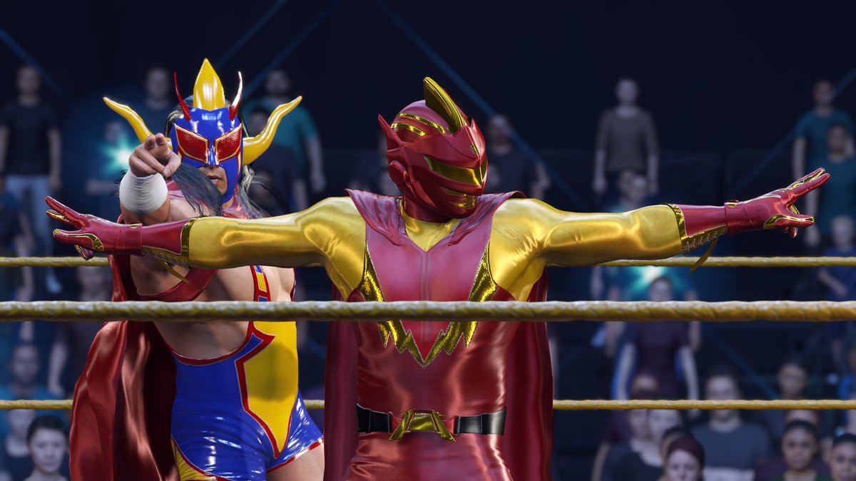 yokaibydesign's tweet image. 🚨 New Tag Team Alert! 🚨 Magnum Justice! 👊🏾💥

A reimagining of an old Superhero faction from #WWE2K19. 💪🏾

#WWE2K25 x #PS5 x #PS5Share