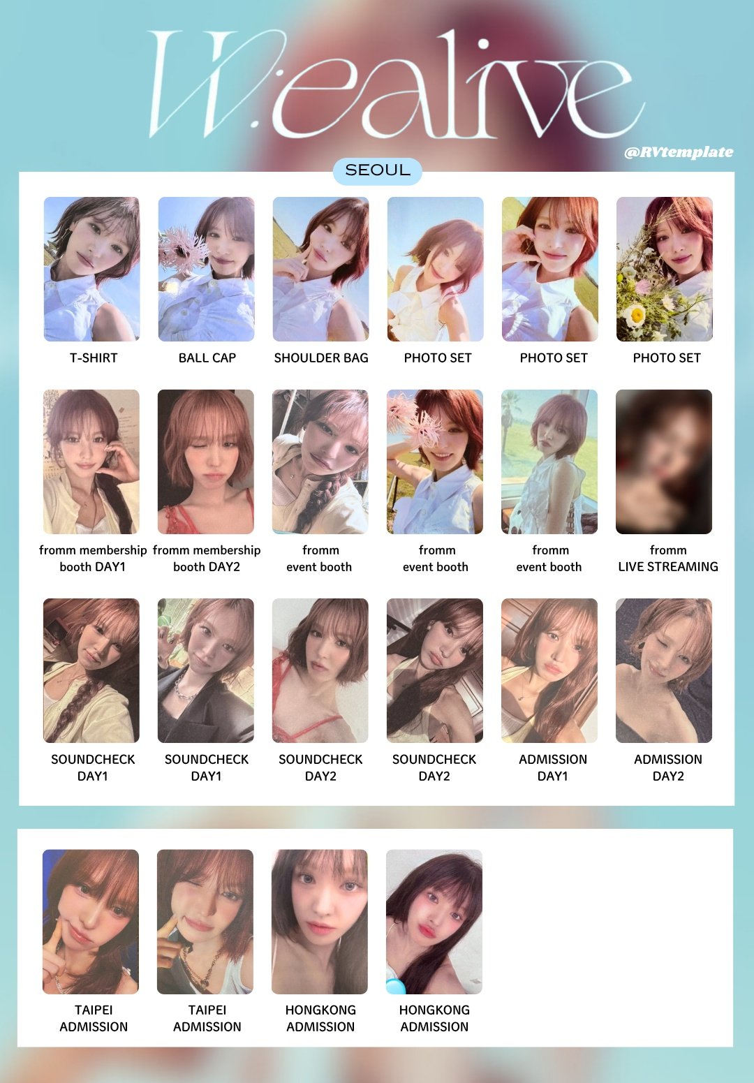 Red Velvet ウェンディ 3周年トレカ Red Velvet template on X: