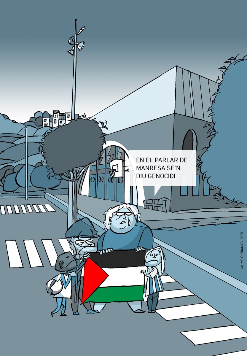 EL Pou de la Gallina. Octubre 2025." Postals manresanes." Jaume Gubianas.