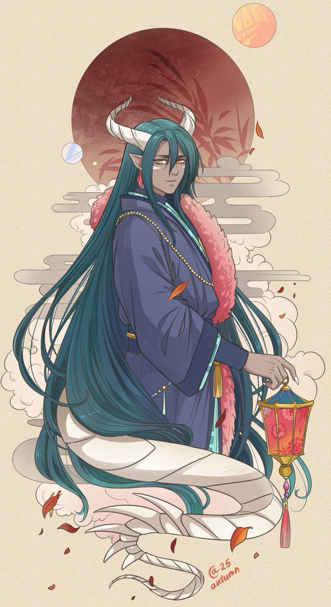 Fanart of  Caldarus from Fields of Mistria game (human form)
#Mistria #FieldsofMistria #FoM