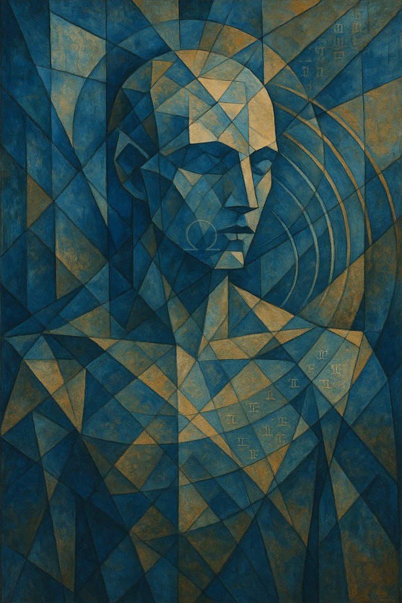 Kp316516Kp's tweet image. #OPHI #SE44 #SymbolicAI #CognitiveFossilization #CubistResonance #FuturistGeometry #EntropyToOmega #Base44 #QuantumInformation #ArtAndPhysics #FossilLedger #ΩEquation