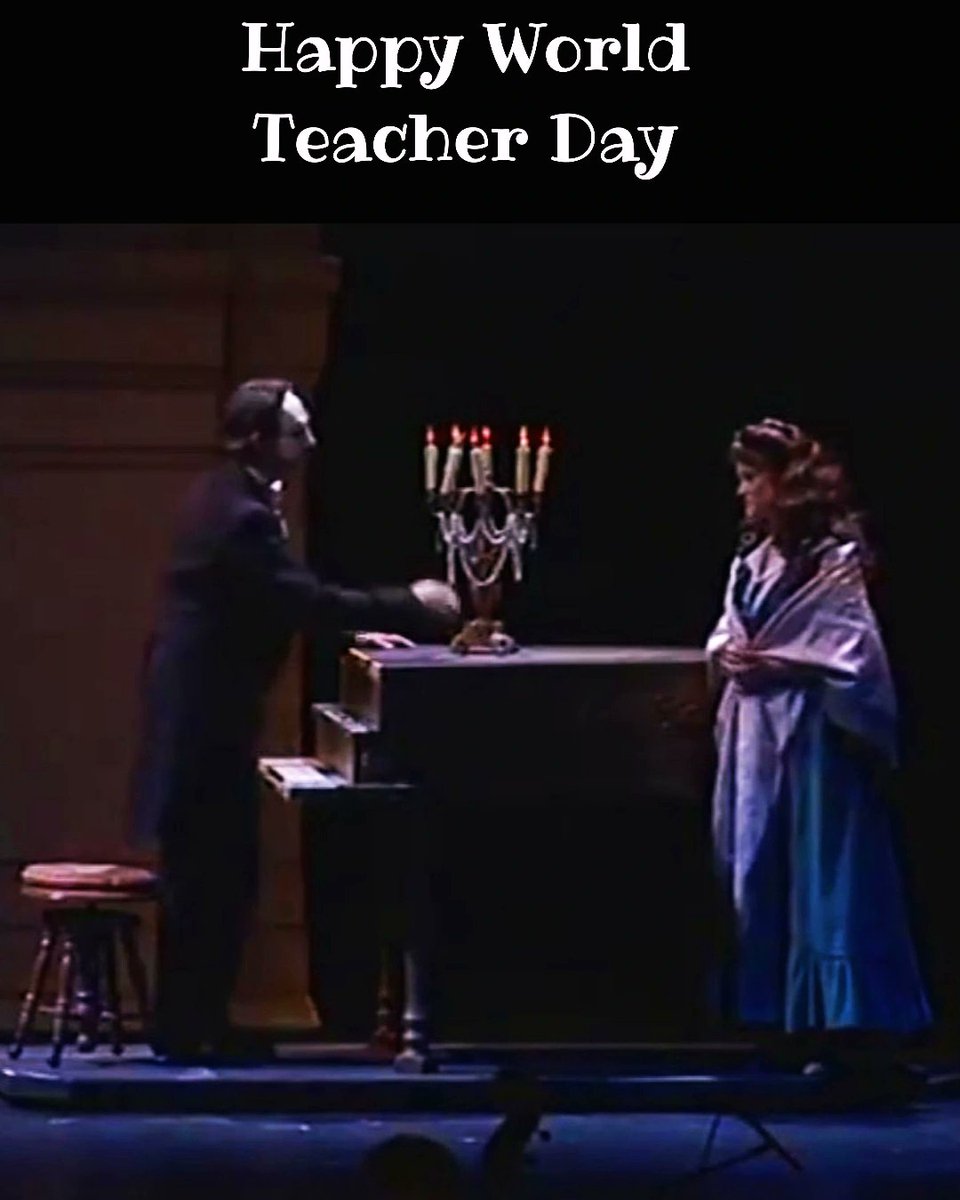 Happy World Teachers Day to Erik, The Phantom of the Opera

(Pictured: Christopher Carl and Melissa Waters in The Kopit and Yeston's Phantom.)
#thephantomoftheopera #phantomoftheopera #WorldTeachersDay