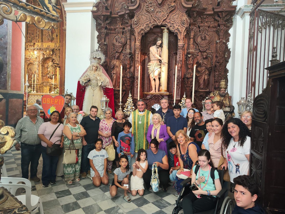 aceituneros_utr's tweet photo. Agradecidos a los integrantes del Proyecto Oberti @ProyectoOberti que nos han acompañado en la celebración de la Eucaristía de primer Domingo de mes en nuestra Parroquia. 

#aceitunerosdeutrera https://t.co/A7JAopn1V6