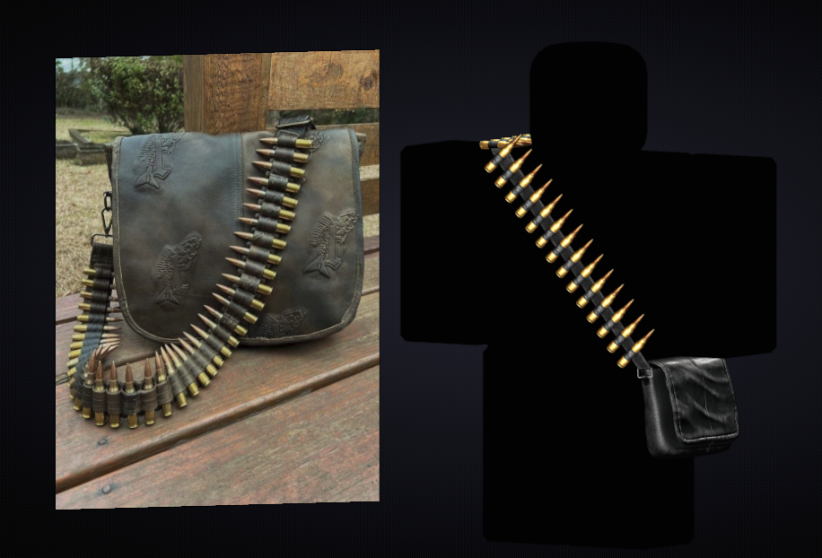 Kyova3D's tweet image. roblox ugc bullet bag

#RobloxUGC #ROBLOX