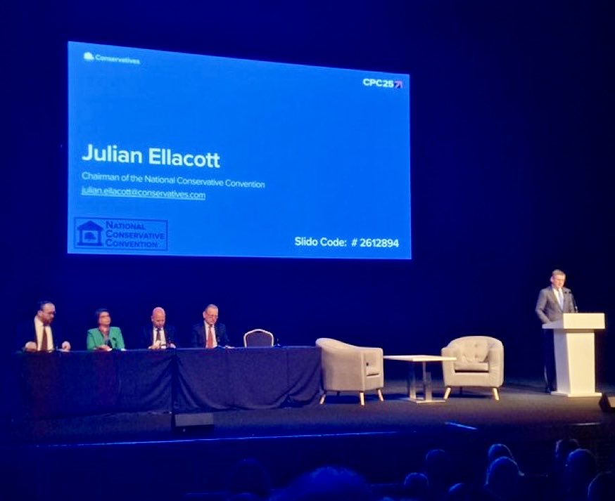 Thank you <a href="/KemiBadenoch/">Kemi Badenoch</a> for addressing the National Convention and answering questions from members earlier clearly and boldly. Our activists are behind our Leader and ready to fight for our values and beliefs. 💙