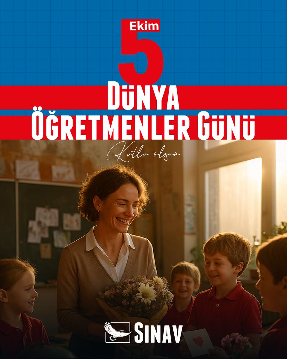 Geleceği şekillendiren, her öğrencinin kalbine dokunan tüm öğretmenlerimizin Dünya Öğretmenler Günü kutlu olsun! 🍎📚

#dünyaöğretmenlergünü #öğretmenlergünü #eğitiminmimarları #5EkimDünyaÖğretmenlerGünü