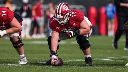 Excited to say that I've been invited up to <a href="/IndianaFootball/">Indiana Football</a>  for their game against Wisconsin. Thanks to <a href="/MattWilsonDPP/">Matt Wilson</a> <a href="/CCignettiIU/">Curt Cignetti</a> <a href="/Coach_Bostad/">Coach Bostad</a> <a href="/CoachLeedsIU/">Coach Zack Leeds</a> for the invite up there. Incredibly excited to see them in action🟥⬜️ #GoHoosiers