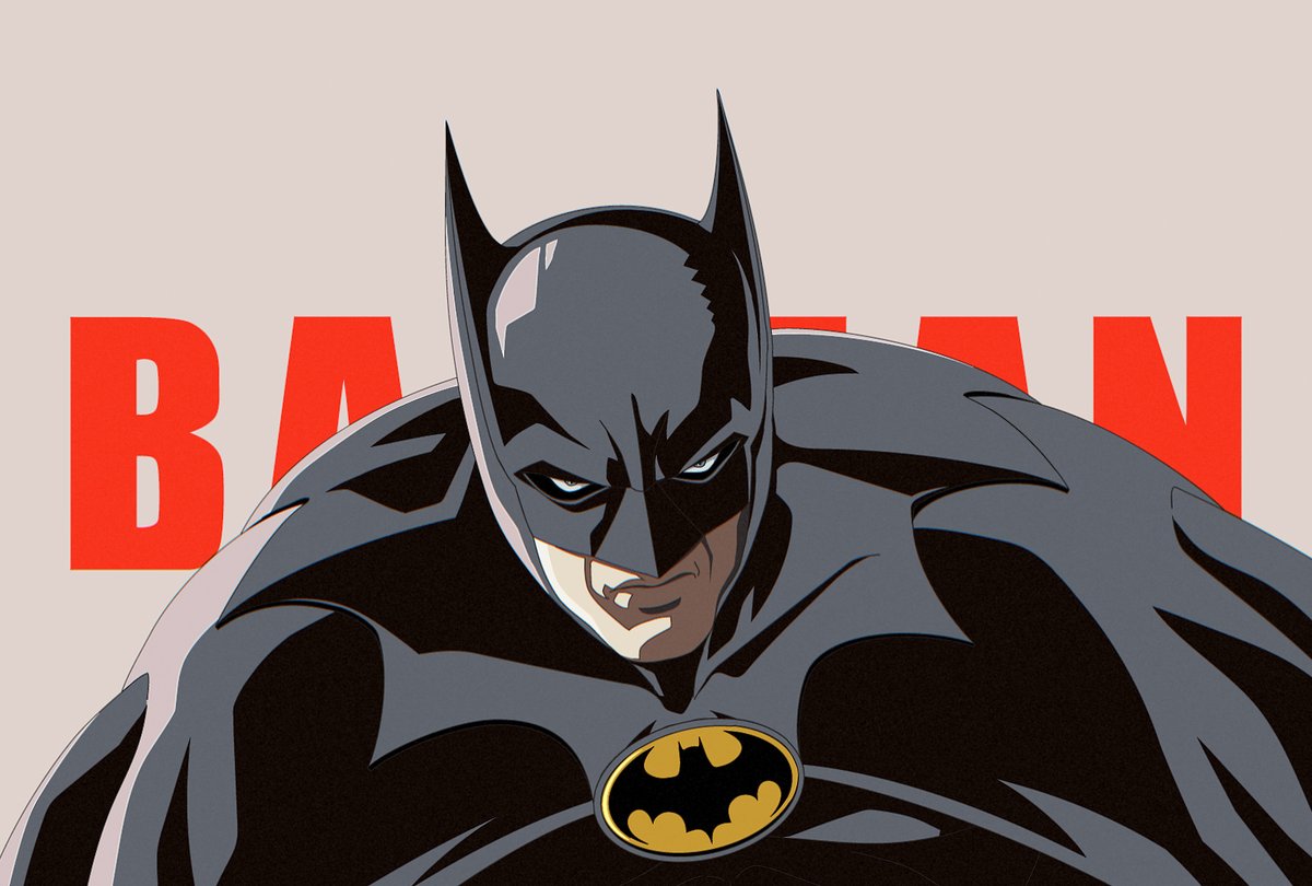 Batman [1989]  
"I'm Batman" 
#batman #batman1989 #dc #dccomics #michaelkeaton #timburton #art #fanart #illustration