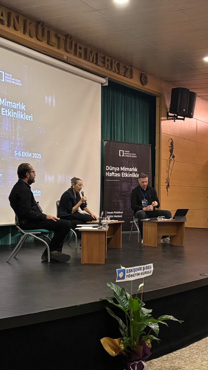 #MimarlarOdası'nın etkinliğinde #mimarlık ve #dirençlilik ilişkisini değerlendirdik #epdnet #ec #erasmus