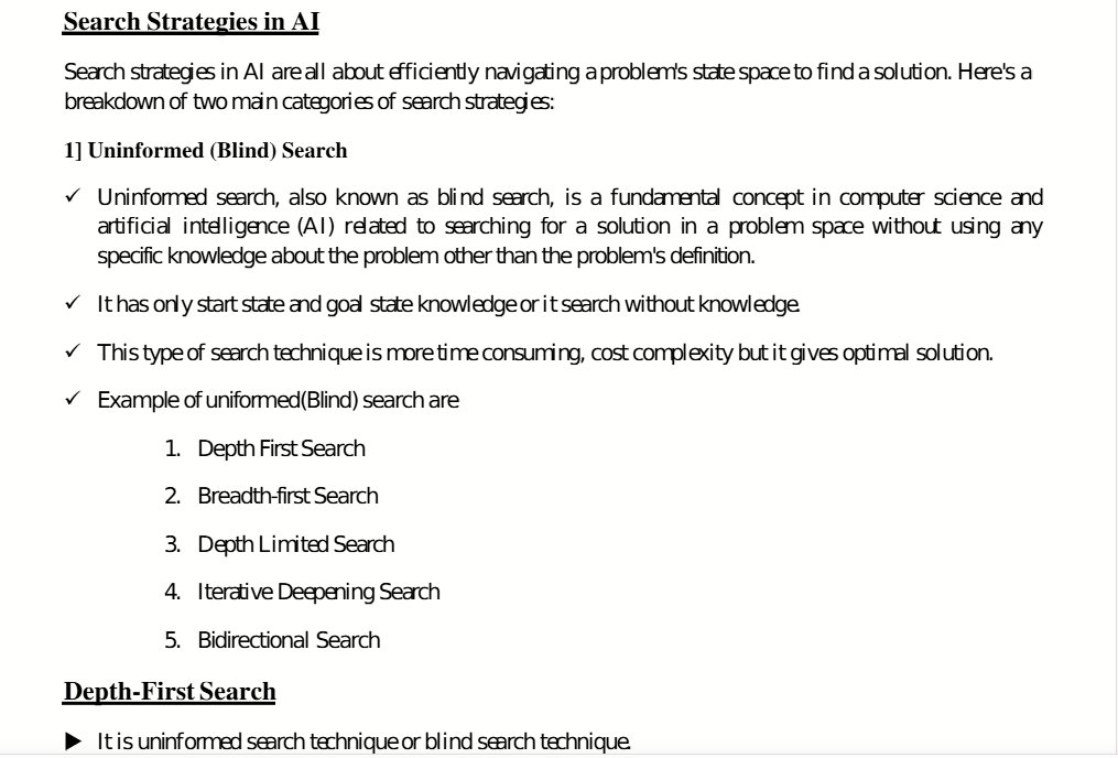 Thapa59063N's tweet photo. #LUD8 Day 8: Explored Uninformed (Blind) Search in AI! Learned about DFS & its role in problem-solving.
#OpenAI #LearningUtsav2025 #FestivalOfLearning #AI https://t.co/SNpQfYXIjo