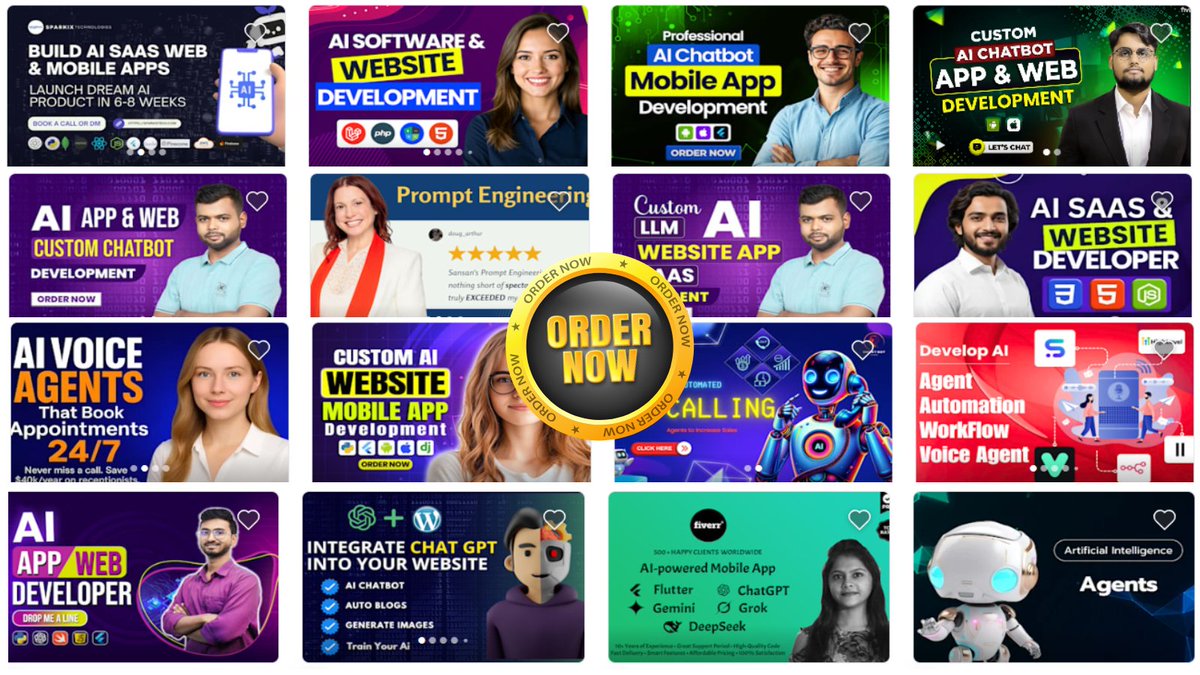 ruposhamin's tweet image. Are you looking for competent and reliable AI Developer?
Get expert AI development services to boost your workflow!
Find Top Rated, Level 2, and Level 1 sellers according to your budget on Fiverr!
Attractive Price Package!
Join now! go.fiverr.com/visit/?bta=148…

#AI #AIdeveloper