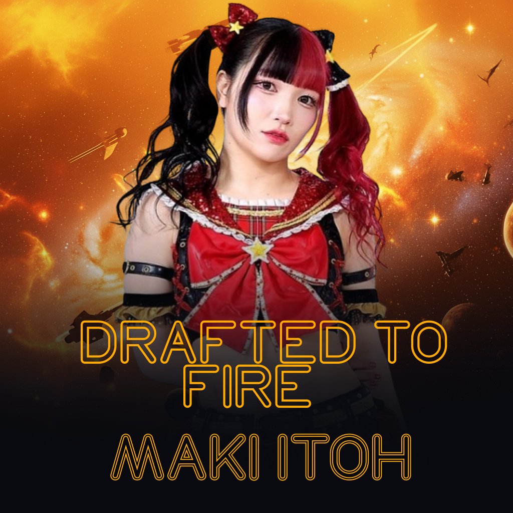 ROUND FIVE
Mayhem selects 
XAVIER WOODS (<a href="/Alexis_Fi4/">Alexis 💚</a>)

Fire selects 
LA KNIGHT (<a href="/zoey_daniels20/">Zoey</a>)

Mayhem selects 
IYO SKY (<a href="/RKO_Hana/">Hana 🌙</a>)

Fire selects 
MAKI ITOH (<a href="/JulieMay1013/">Julie</a>)