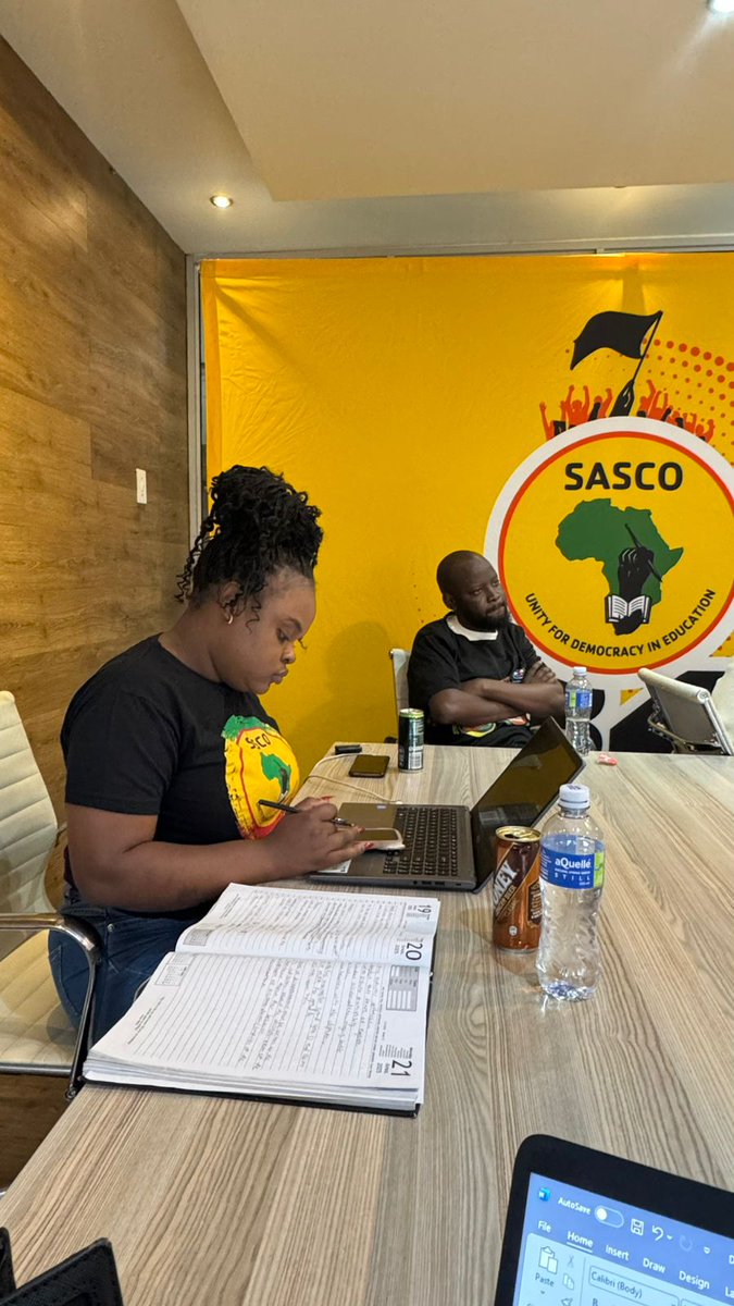SascoNational's tweet photo. The NWC is underway at  Albert Luthuli House. This meeting is aimed at forging a clear political strategy going forward, serving as a preparatory process for SASCO with the upcoming Regional and Provincial Congress season and ultimately the Policy Conference. https://t.co/08ECWfLF1O