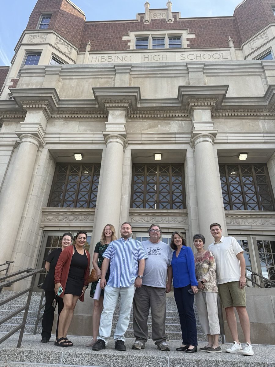 AngieCraigMN's tweet image. It was great to tour Hibbing High School this weekend. I know firsthand that the education of our young people is one of the best investments we can make as a nation. Hibbing celebrated the school&apos;s 100th anniversary last year – a remarkable school and community.