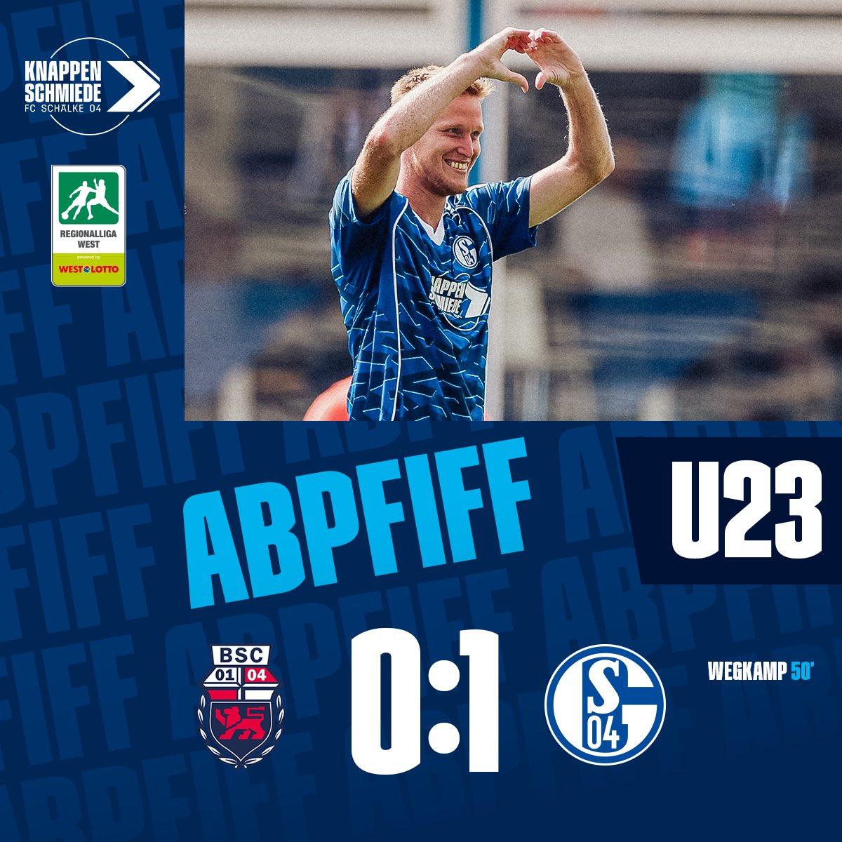 AUSWÄRTSSIEG UND TABELLENFÜHRUNG 🫶

#schmiede #RLWest #S04
