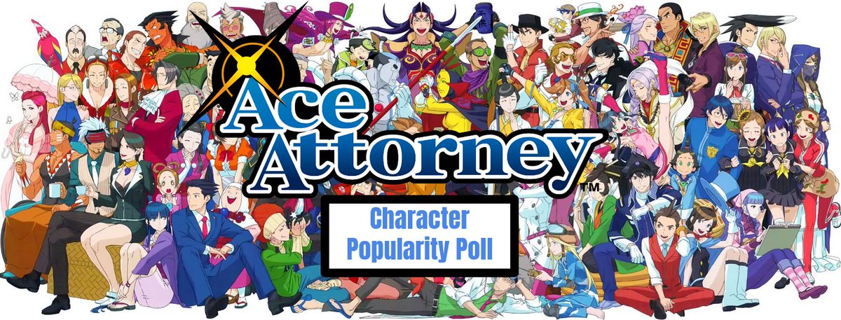 charavatar's tweet photo. The Ace Attorney Character Popularity Poll is now live!
https://t.co/0hewPLwcJ0 

All you need to do is put in 1 - 5 of your favorite AA characters and submit so that, in the end, we can tell which ones are the most popular.

More details down below (👇) https://t.co/2xhB40iSfi