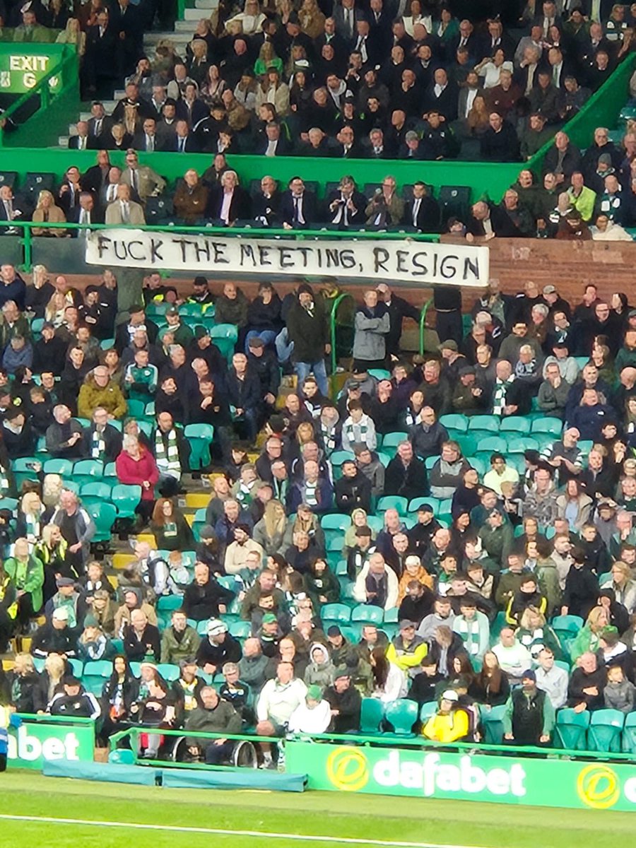 Co-operation when it suits them. The time for negotiating is over.
SACK THE BOARD