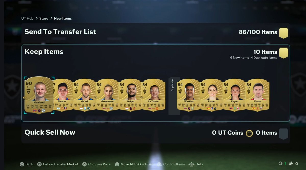 FUTDeepview's tweet image. 5th Rank 1 this weekend 👨‍🍳

1.5+ MILLION made 🤑

•EVERY Rank 1 got minimum 500k 💰
•I think rewards are good (atleast for Rank 1) 🫡

Are you happy with current rewards system? 🤔

Leave a ❤️ for tactics