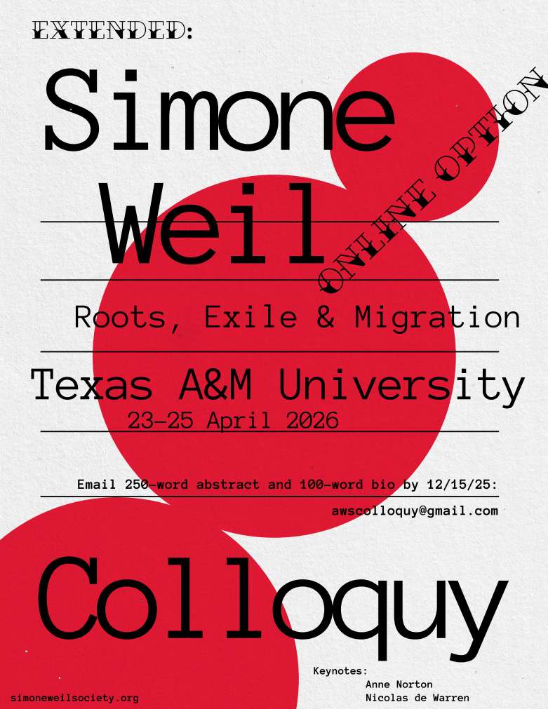 American Weil Society tweet media