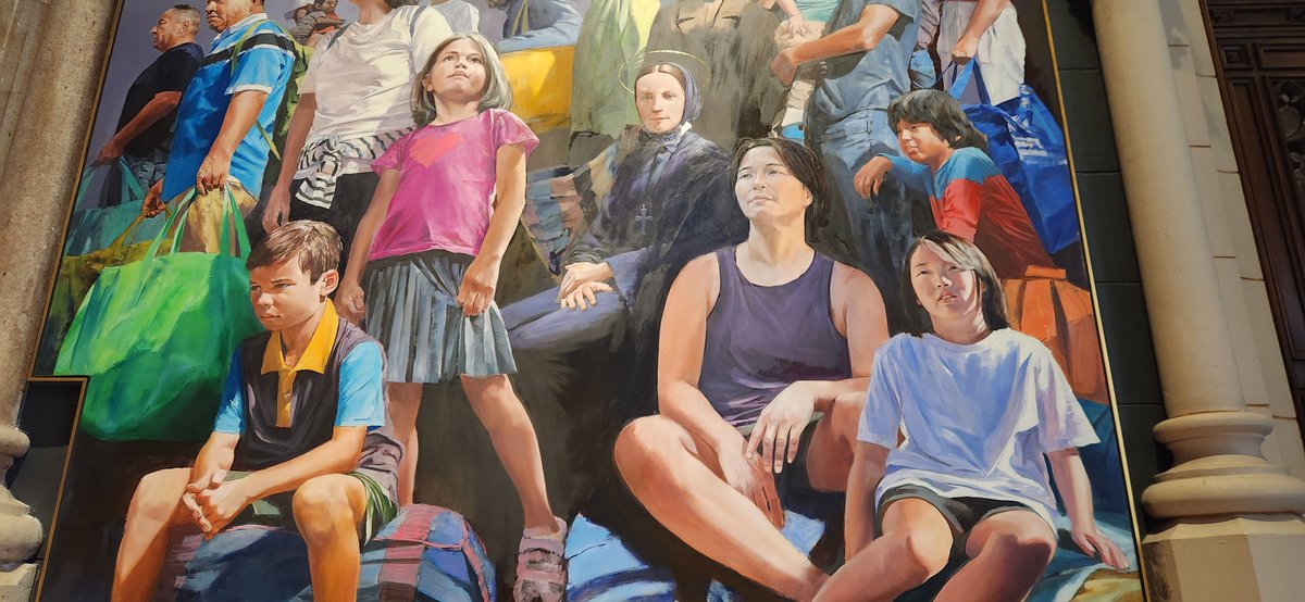 JamesMartinSJ's tweet image. Pope Leo XIV today: &quot;Brothers and sisters, those boats which hope to catch sight of a safe port, and those eyes filled with anguish and hope seeking to reach the shore, cannot and must not find the coldness of indifference or the stigma of discrimination!&quot;