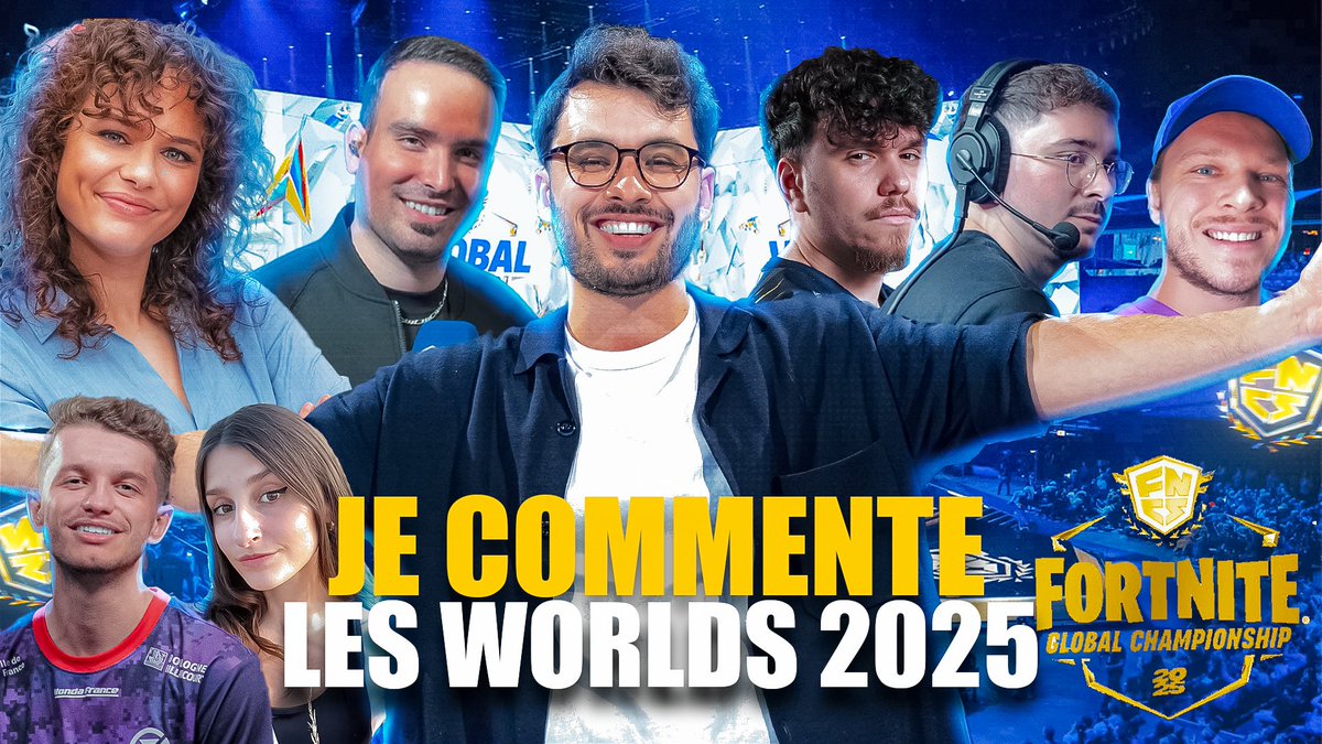 Des émotions incroyables, un public de folie, une scène légendaire…

Les Worlds Fortnite 2025 à Lyon, c’était indescriptible 🔥🇫🇷

Le récap complet vient de sortir sur YouTube 🎬

👉youtu.be/332yo2Ef8Kk?si…