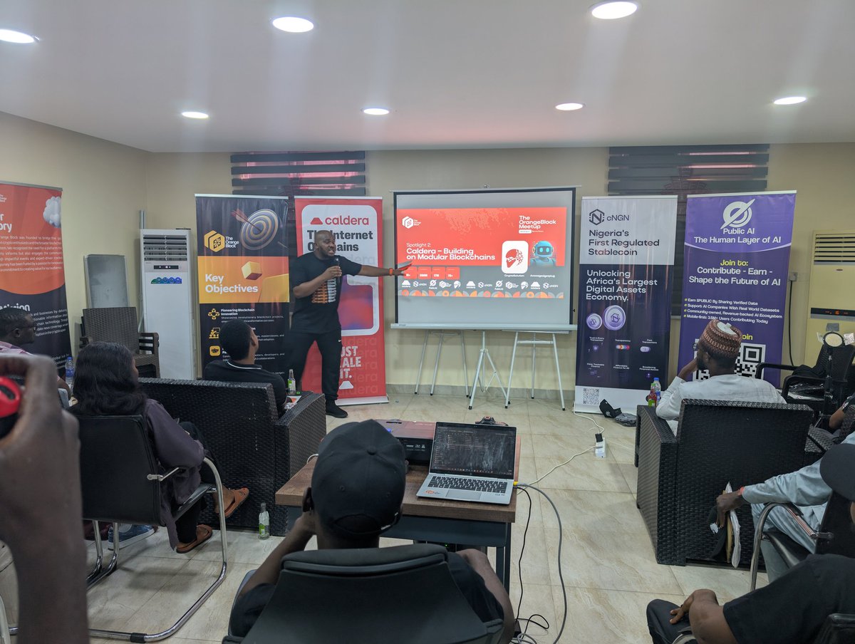 creptosolutions's tweet photo. Maiduguri was an amazing experience. Let's do more in Yola🧡
#TheOrangeBlock https://t.co/rIjl3T8f1B