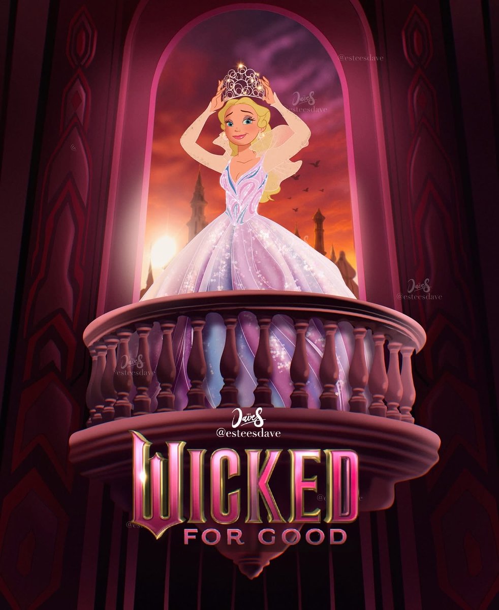 EsteEsDave's tweet photo. 💚 WICKED for good 🩷
🎨 #esteesdave 
#wicked #WickedForGood #ArianaGrande #cynthiaerivo #glinda #elphaba #theprincessandthefrog #tiana #charlotte #disney #warnerbros https://t.co/OzXJMOVGBq