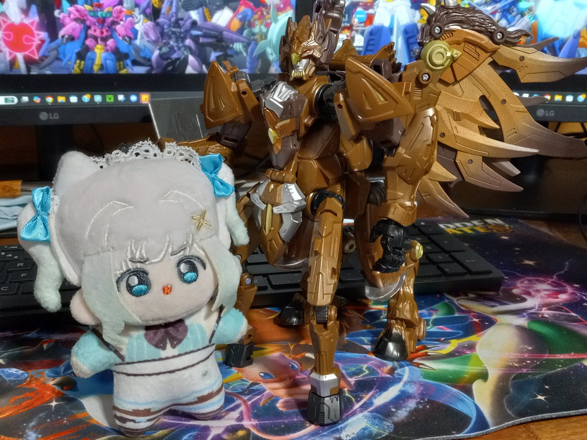 KBarnNow's tweet image. GOOD AFTERNOON MINTO!!!

So, you like robot centaurs, eh Minki? #MintoGo