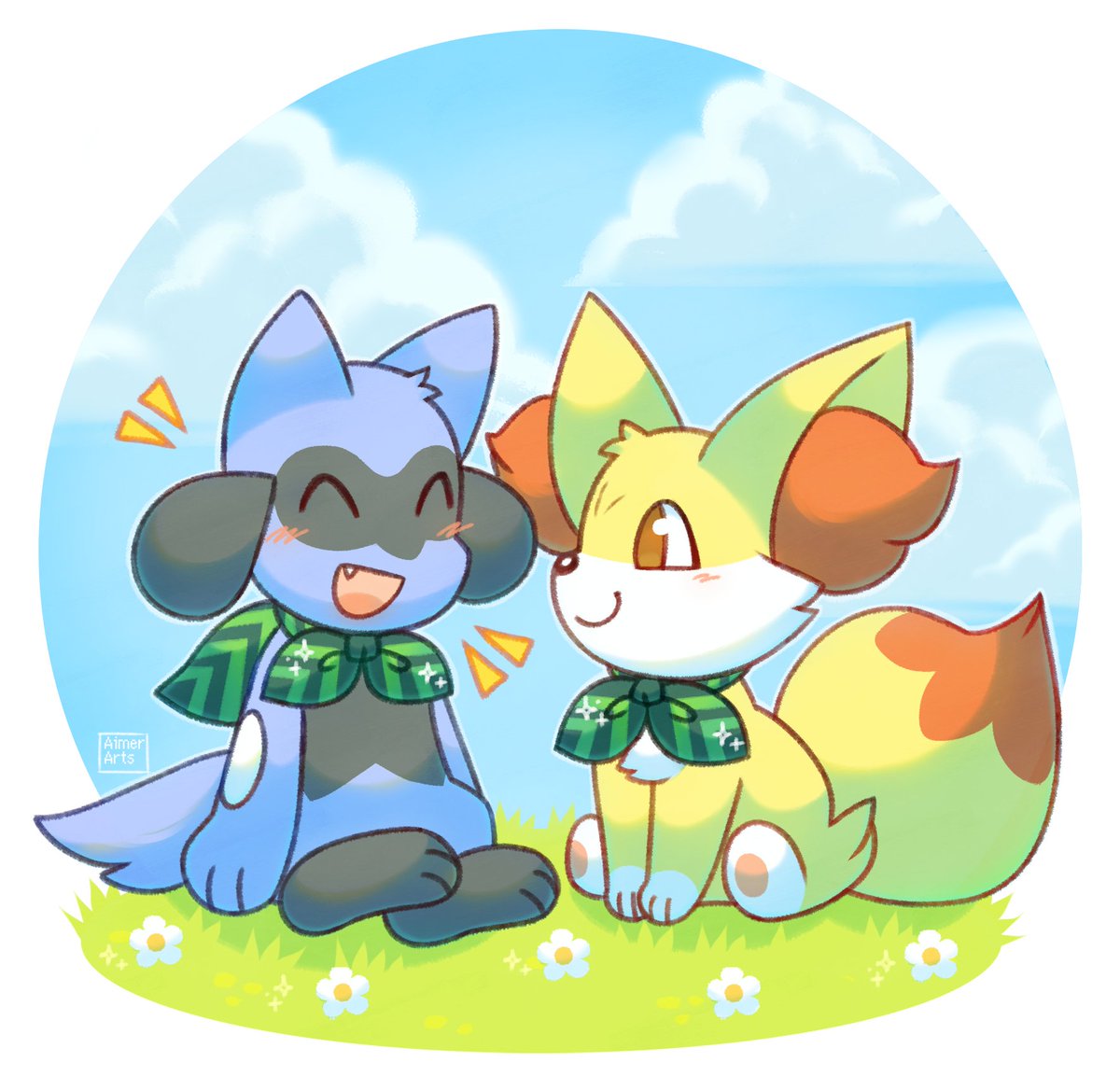 aimer_arts's tweet image. my best friend!
#pokemonmysterydungeon #pmd