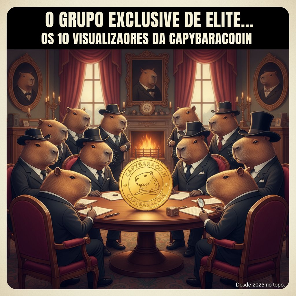 CapybaraCoin01's tweet photo. Conheça os 9 detentores lendários da #CAPYBARACOIN! Um grupo seleto, corajoso e talvez um pouco maluco. Você tem o que é preciso para se juntar a essa elite? 👑 #CapybaraCoin #CAPY #ComunidadeCripto #Memecoiners #Exclusivo #Cripto

https://t.co/a8PUUurWqA https://t.co/aAPevrleoc
