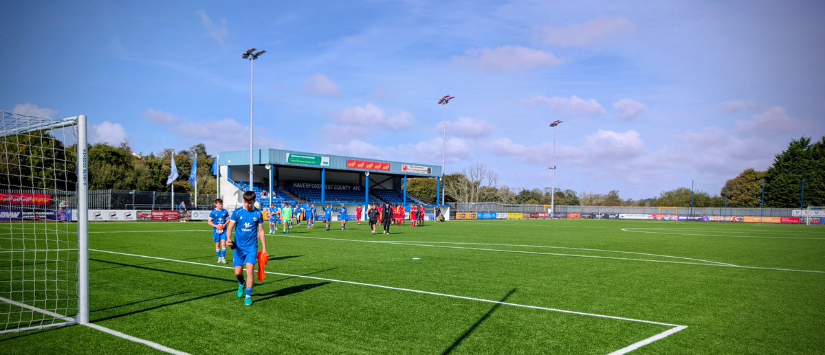 Always a pleasure to visit the home of football, <a href="/HaverfordwestFC/">Haverfordwest County AFC 🏴󠁧󠁢󠁷󠁬󠁳󠁿</a> , this time to watch Ols play for the Academy 16's 👌🤟 Tough game against the defending champions, but a good first half performance shows the quality on offer! The future is looking good! #Bluebirds 💙🏴󠁧󠁢󠁷󠁬󠁳󠁿⚽