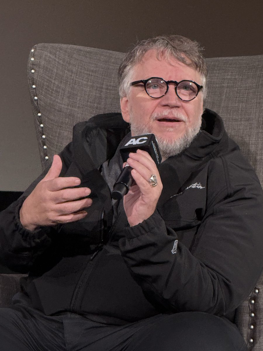 ChrisLockey's tweet image. “Art comes from pain. Pain and hope...” - @RealGDT 

@BeyondFest @am_cinematheque