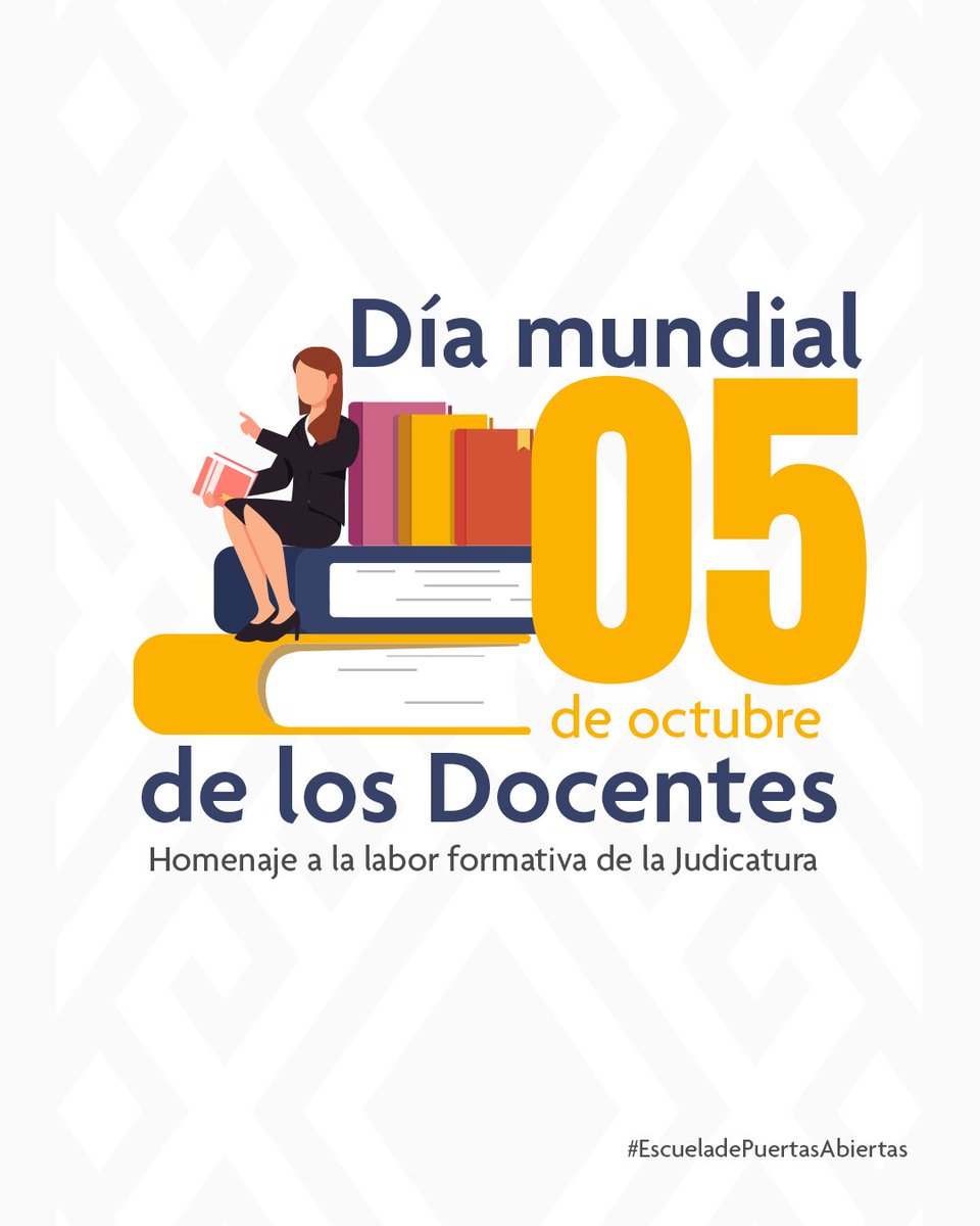 ¿Sabías que enseñar también es una forma de impartir justicia, porque transforma la manera en que se comprende el derecho?

Las y los docentes son guía y pilar en la formación de una justicia más humana e incluyente.

#EscuelaDePuertasAbiertas