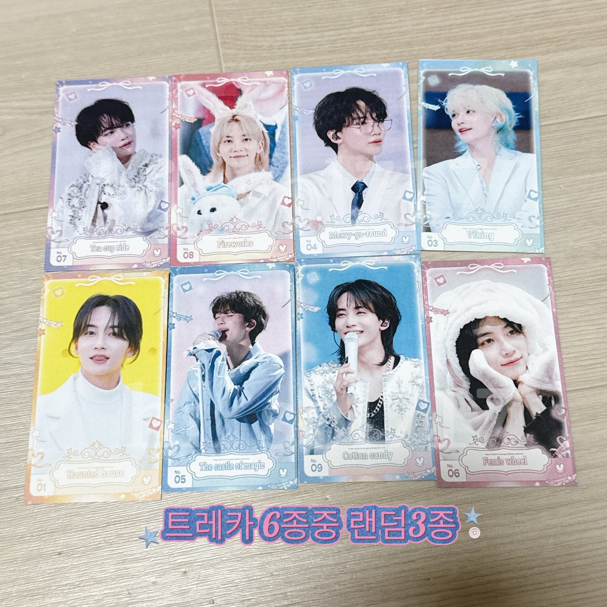 hi_sol717's tweet photo. 💓 정하니 생카 굿즈 나눔𝗘𝗩𝗘𝗡𝗧 💓

서울 생카 못가신분 ! 제가 럭드를 많이해서 
나눔으로 드릴게요 •_•
#rt 만 해주세요 ! 

*엽서 12종 풀세트
*별모양 핀뺏지 랜덤1종
*트레카 6종중 랜덤3종
[당첨자중 랜덤3분은 기본특전드려요]

💗반택비 2,000원만 부담+후기필수⭕️
💗당첨인원 : 6명
💗당첨발표 : 10/6 (월) 저녁
💗무조건 캐럿만💎