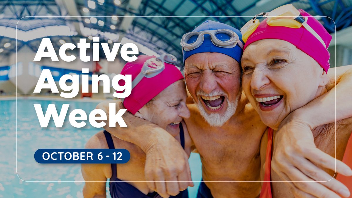 ConciergeCareIL's tweet photo. Today marks the start of Active Aging Week!

This week is meant to celebrate how positive the process of aging can be. It encourages health and wellness initiatives with seniors.

https://t.co/Hc9vH1upIY

#ActiveAgingWeek #ConciergeCare #AginginPlace #SeniorsatHome #WeLoveSeniors https://t.co/epXqWvA00L