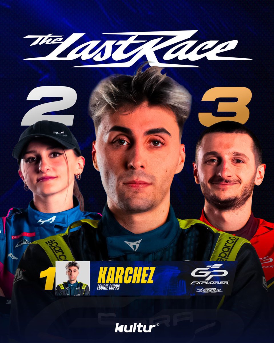 🚨 KARCHEZ remporte la COURSE du GP EXPLORER 3 !! 🏆

Une victoire parfaitement MAÎTRISÉE 👏

#GPExplorer3 #TheLastRace