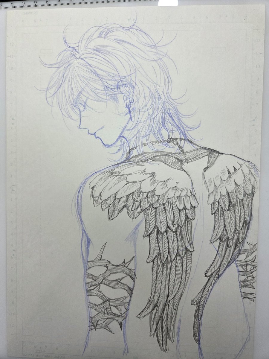 원고하는 중인데 그림이 잘 안나와서;
기분전환으로 손그림 그렸어요
틈틈이 펜화로 완성해보려고
#HYDE