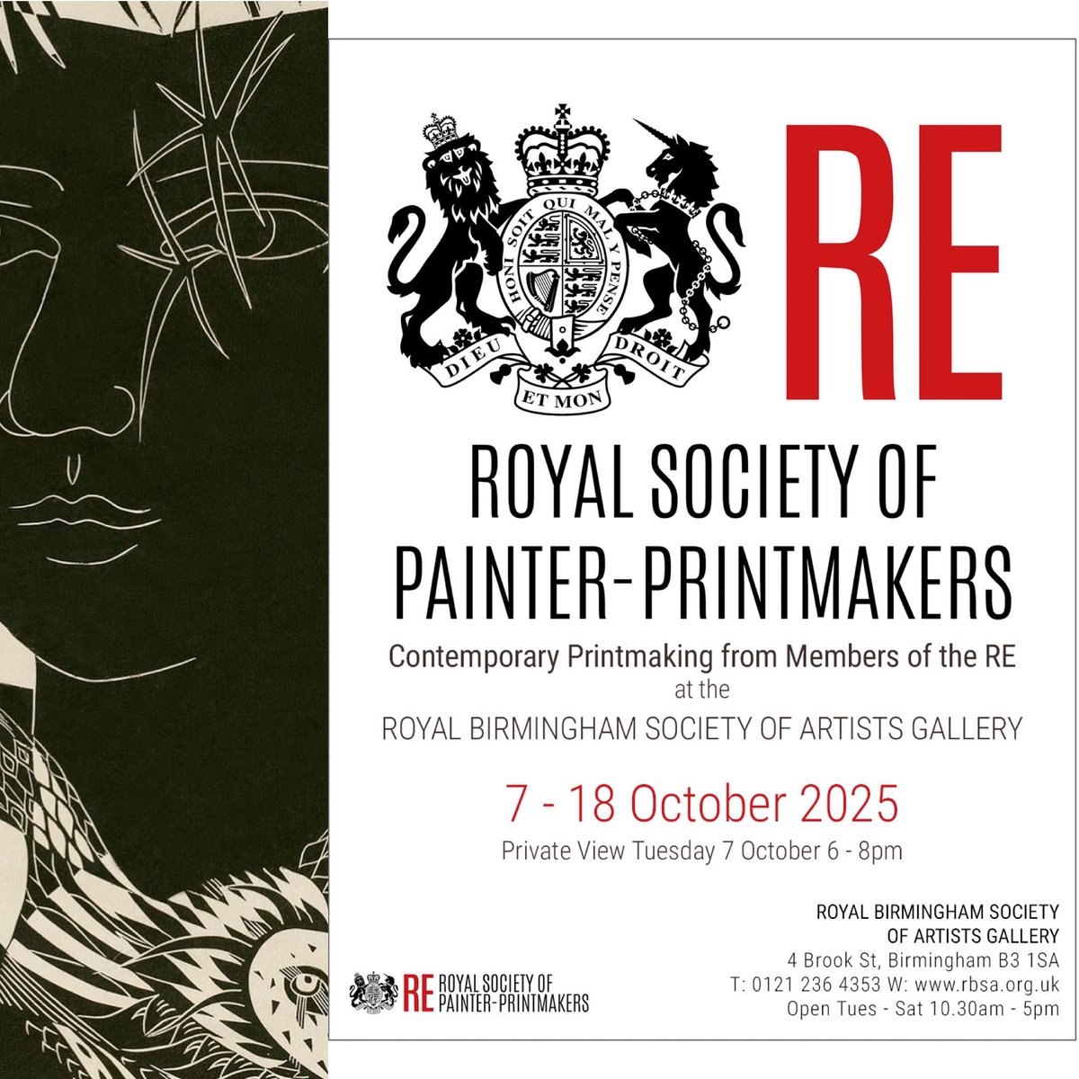 RichendaCourt's tweet image. Delighted to be exhibiting @rbsagallery with the @re_printmakers .
Opening this week.