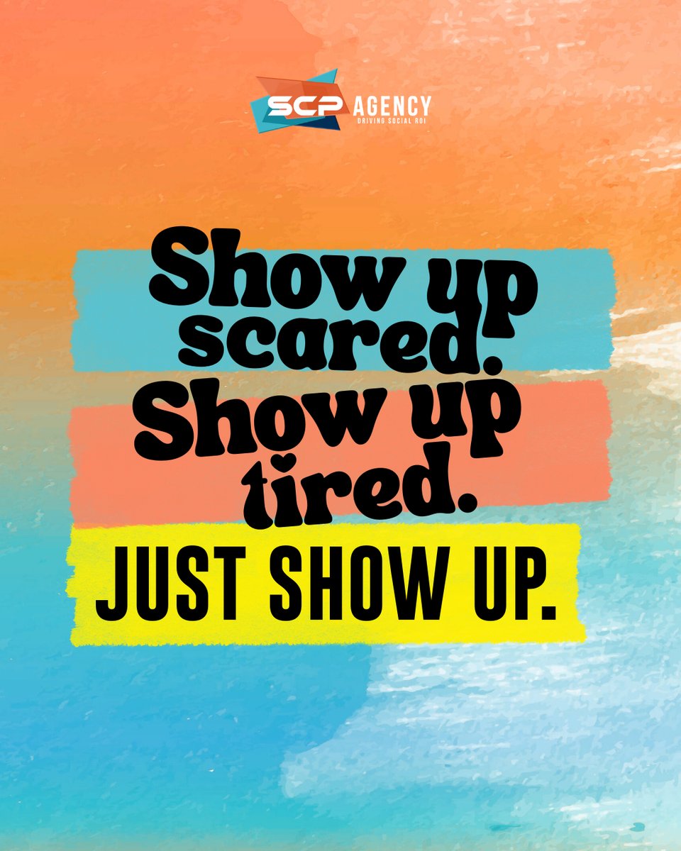 SCPAgency's tweet image. You’re never gonna “feel ready,” do it anyway. 👊 The growth is in the reps. 📈🖤
#SundayMindset #DoItAnyway #CreatorEnergy #SCPAgency