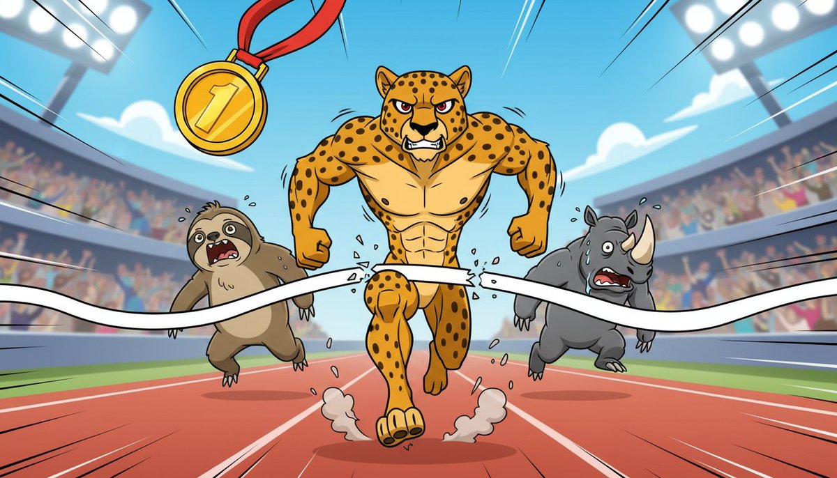 CheetahXRP's tweet photo. Epic $CHEETAH Update. We are Clearing the Path for Full Speed Ahead!

The last pre-CTO holdouts have exited, freeing this pup to sprint to new heights on the XRPL! Our strategic partner @SHYNZINC stays locked in, delivering 50% of the $3K liquidity commitment to fuel swaps and stability. 📈

We've claimed turf on all major socials and are ramping up our Discord for deeper pack vibes. IRL dominance incoming: #CHEETAH will roar at CryptoMondays meetups and host a table at an epic nerd & cosplay festival. 🦹🧚‍♂️🧛‍♂️

Join our Facebook Community for front-row seats to events and Mardi Gras parade progress.

HODL tight, the beast is accelerating! 🐆 💨 

#RunWithTheCheetah #XRPL
