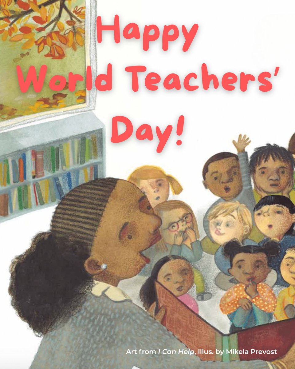 ebyrbooks's tweet image. It&apos;s #WorldTeachersDay! Thank you to all of the #educators who are creating a brighter future for our children and our world. 🌎📚✏️