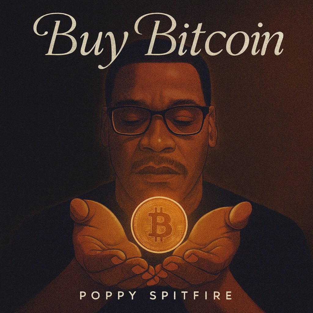 PapiSpit's tweet image. “If I make it to 2140, I’m cashing out in heaven with Bitcoin in one hand and a mic in the other 😎💎⚡️
Until then, stack sats, stay alive, and stream Poppy Spitfire.

New single ‘Buy Bitcoin’ dropping 2026.
Don’t just live. 🚀💰