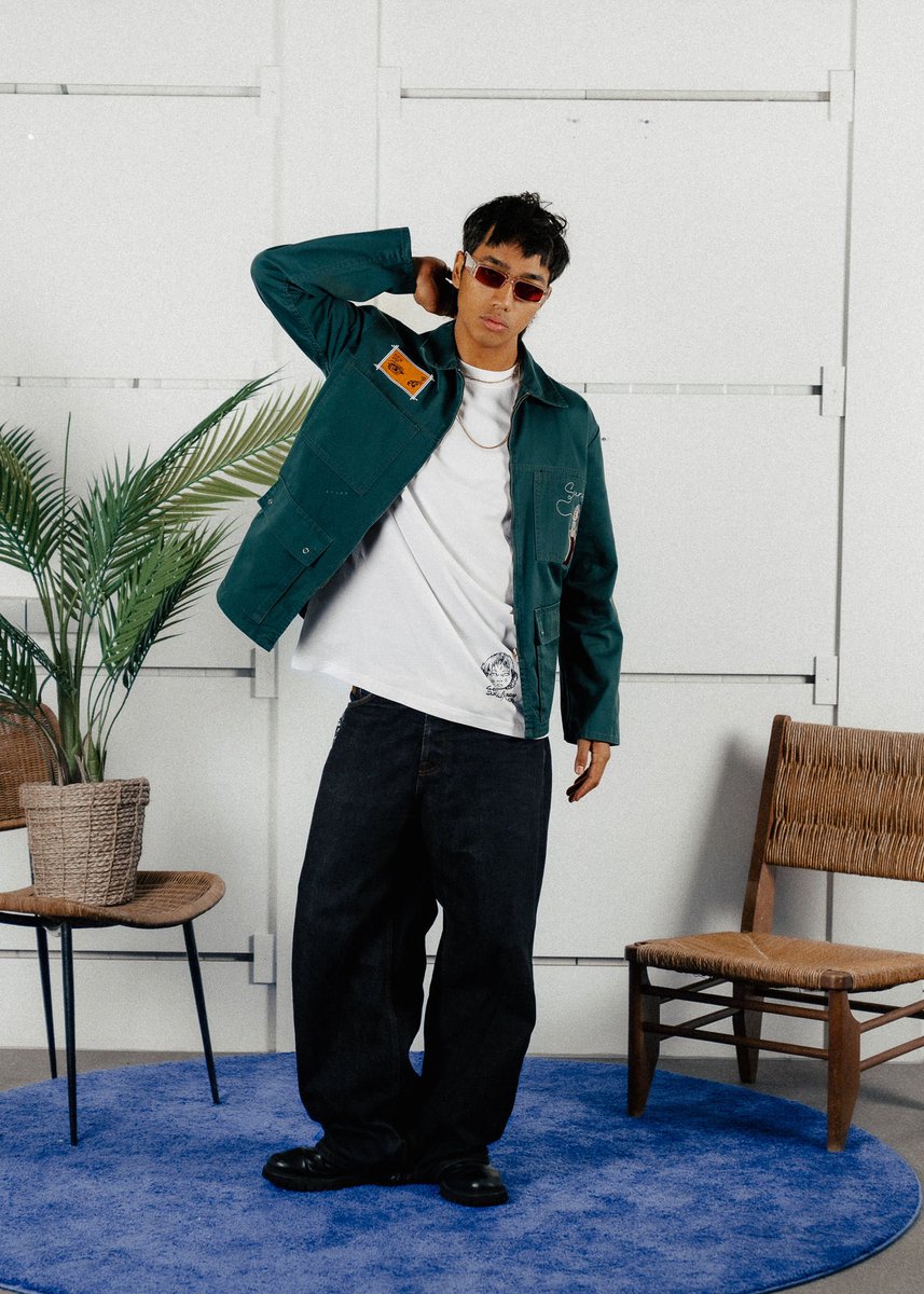 gabrieldufeu's tweet image. La collection de vêtements en collab avec Sunday studio c’est totalement out les boss, allez voir ça !!!