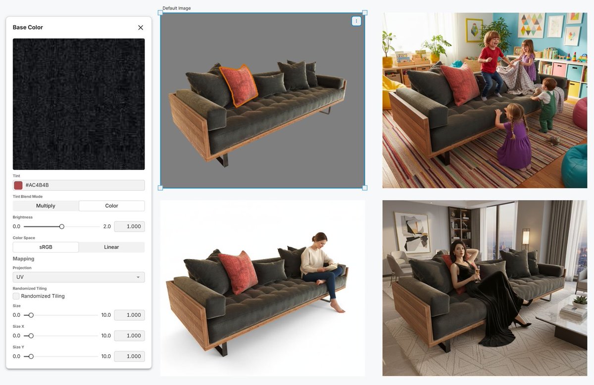 Lately I've been experimenting with the combination of raytraced imagery for accuracy of product visuals and AI for background, accessories and human life. Seems to work nicely in <a href="/Figurement3D/">Figurement</a>